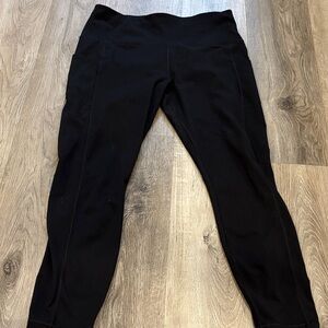 Black High-Waisted Leggings